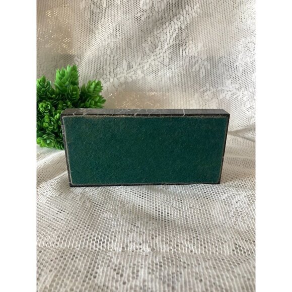 Heavy Marble Letter and Pen Holder/Vintage Black and White - Picture 8 of 10